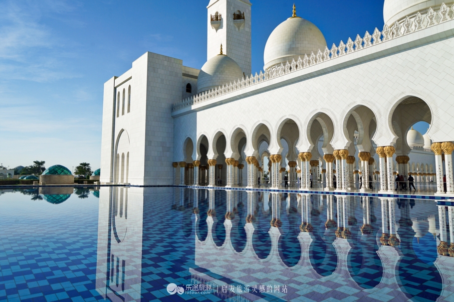 迪拜的谢赫扎伊德清真寺,迪拜清真寺谢赫扎伊德