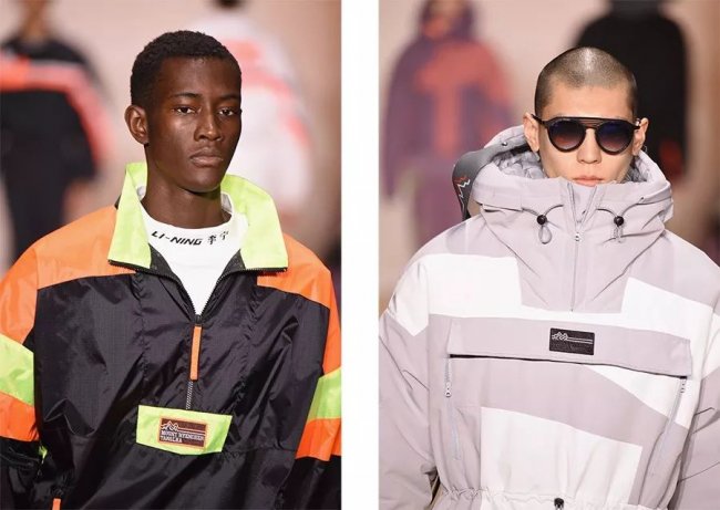lining李宁2019纽约时装周v8彩色,李宁品牌热潮