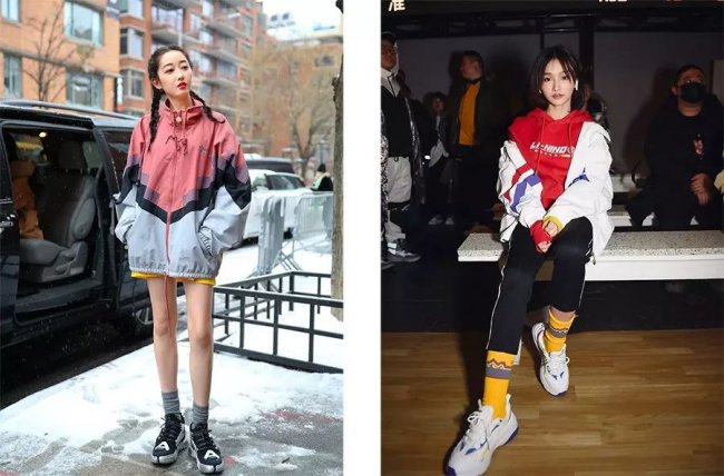 lining李宁2019纽约时装周v8彩色,李宁品牌热潮