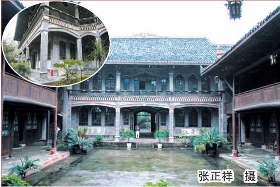 柳江古镇曾家园的历史,柳江古镇曾家园俯瞰图