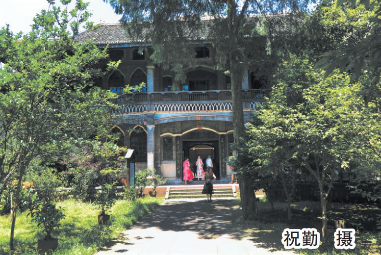 柳江古镇曾家园的历史,柳江古镇曾家园俯瞰图