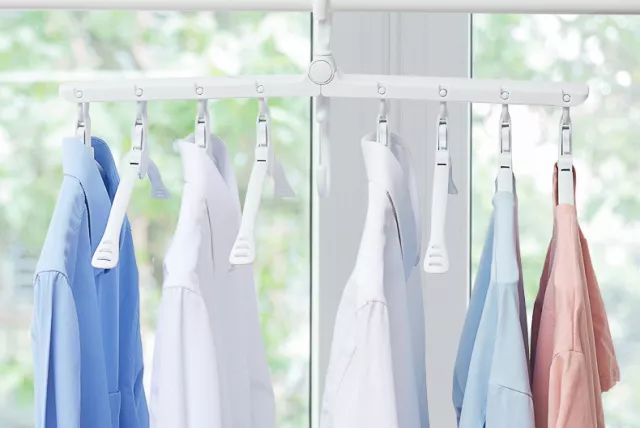 实用衣架挂钩,魔术衣架可折叠便携式多功能衣架