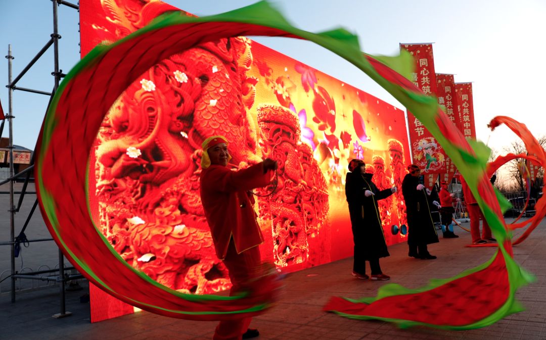 闹新春天坛,闹新春民间活动