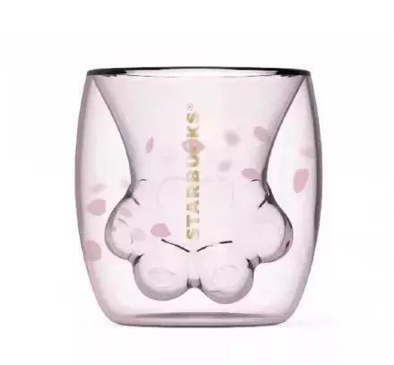 樱花限定猫爪杯,樱花季猫爪杯