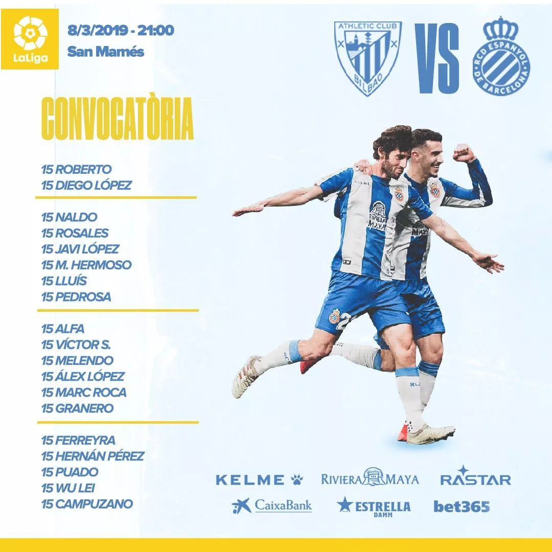 西班牙人对毕尔巴鄂比赛时间,毕尔巴鄂西班牙人比赛结果