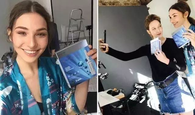 张嘉倪同款月光宝盒精华液,张嘉倪给人涂保湿美白精华液