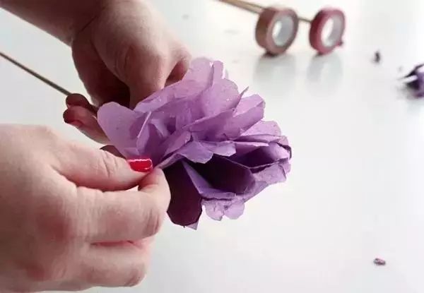 简单手工制作折纸古风花伞,折纸风信子花大全简单又漂亮