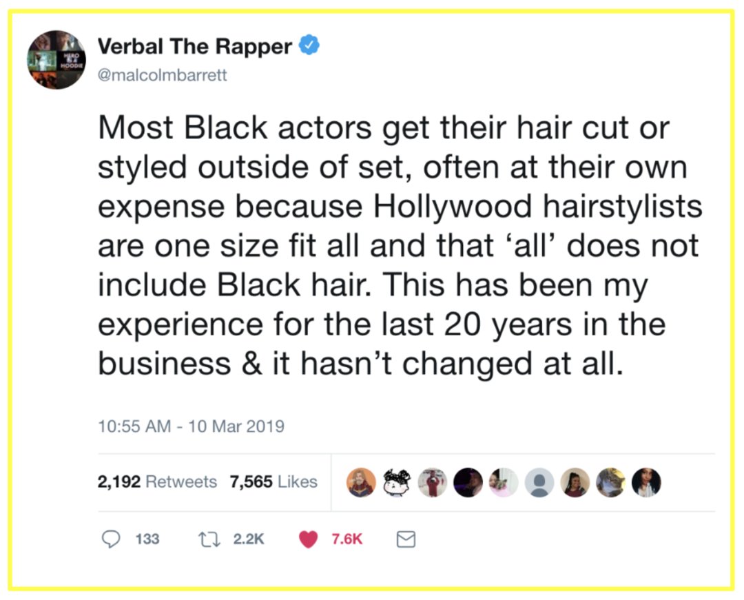 #Meme：好莱坞的黑人艺人待遇足够平等吗？看头发是没有