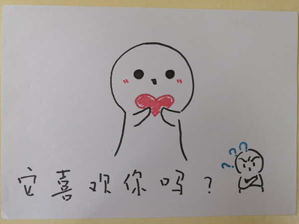 暖闻｜女实习医生画漫画和病人沟通，化解认知障碍和沟通困难