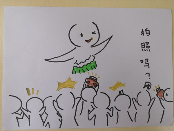 暖闻｜女实习医生画漫画和病人沟通，化解认知障碍和沟通困难