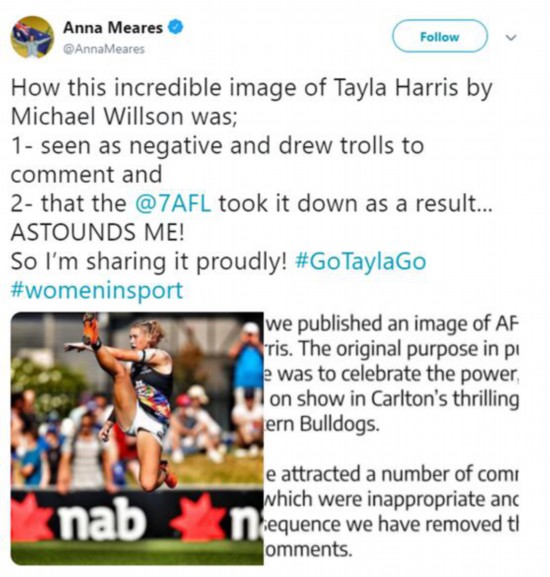 澳女球星射门照遭“键盘侠”网络*力暴**：这是*虐性**待