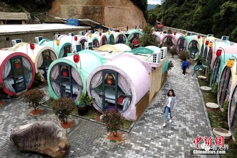 集装箱式民宿推荐,福建特色树屋民宿度假屋结构