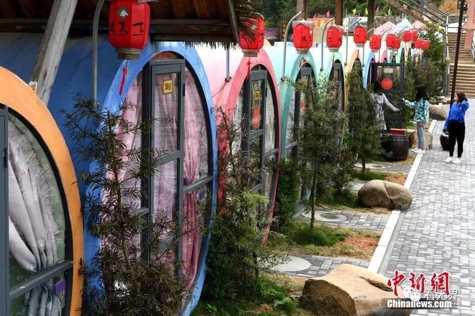 集装箱式民宿推荐,福建特色树屋民宿度假屋结构