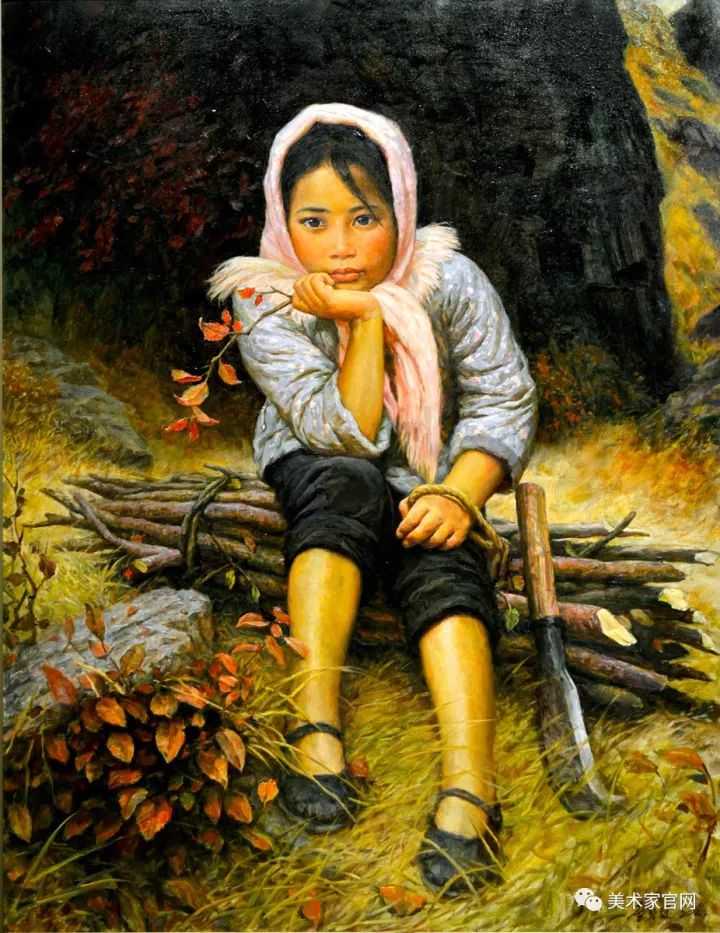 这是我见过最美的油画,日本女生最美的油画