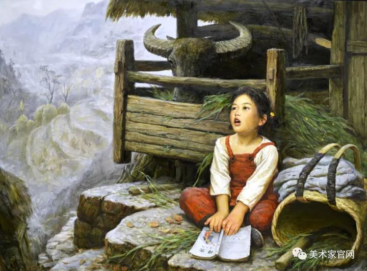 这是我见过最美的油画,日本女生最美的油画