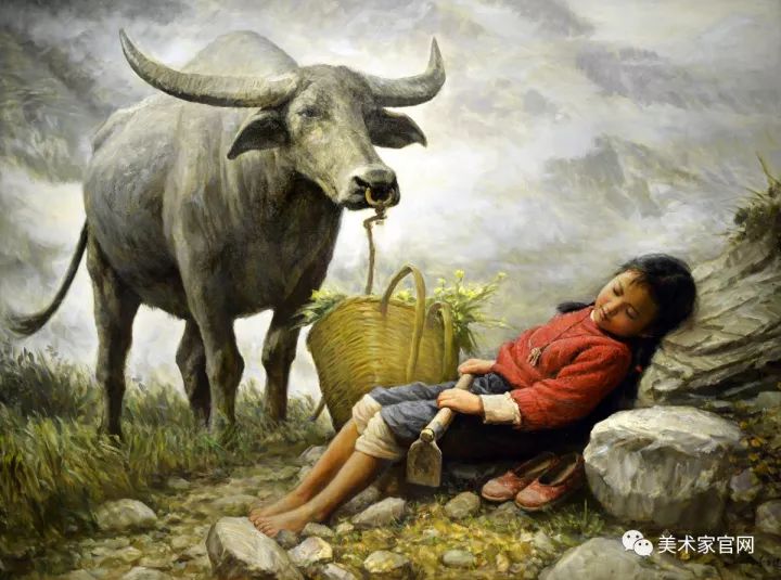 这是我见过最美的油画,日本女生最美的油画