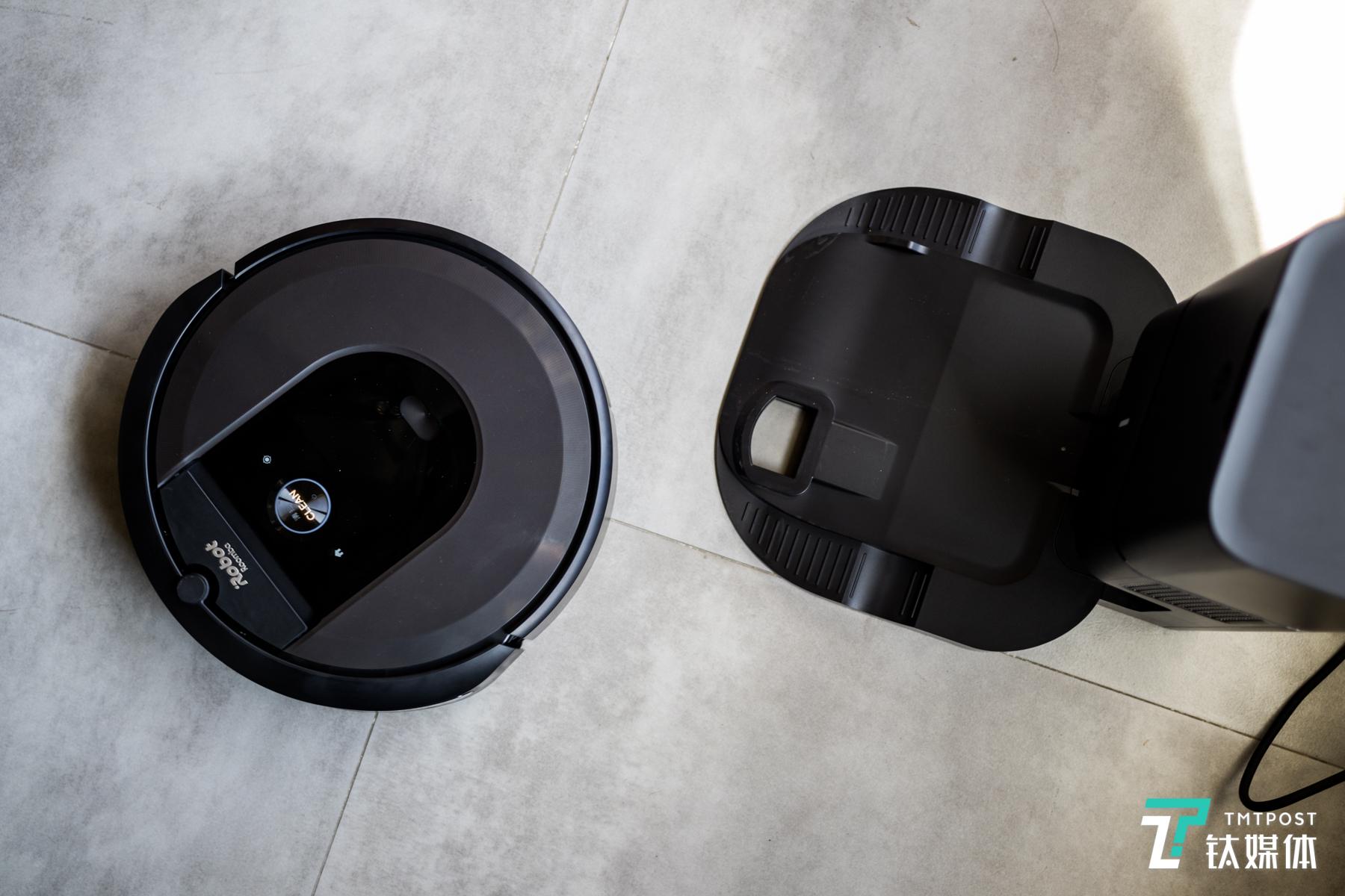 告别清理尘盒的烦恼，iRoboti7+扫地机器人及自动集尘系统体验|钛极客