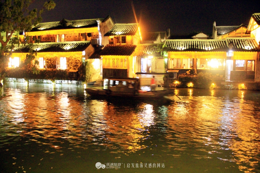 乌镇夜色唯美句子,乌镇夜色美景