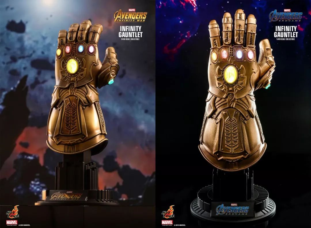 hottoys灭霸无限手套1:4,灭霸的无限手套开箱视频