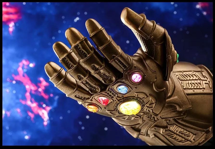 hottoys灭霸无限手套1:4,灭霸的无限手套开箱视频