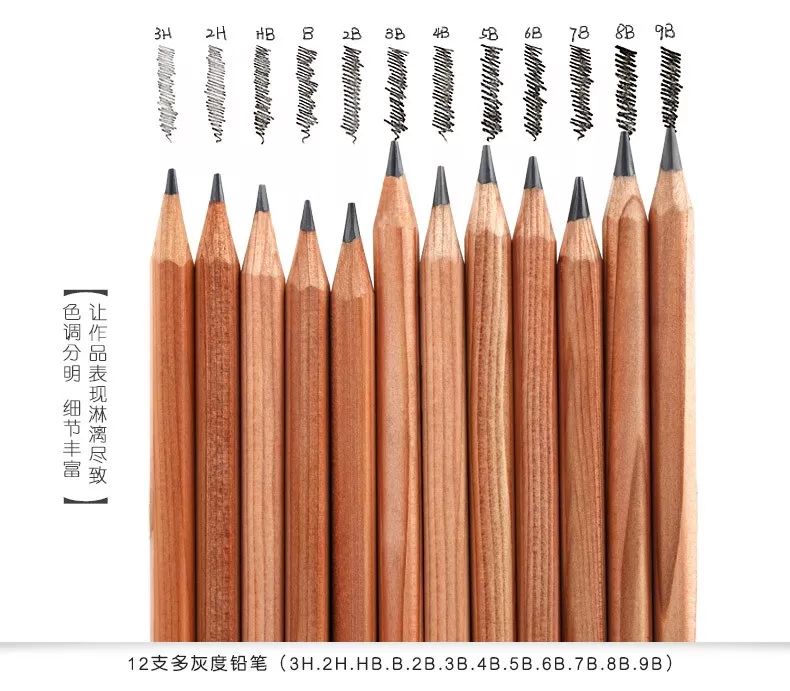 什么型号铅笔颜色浅,铅笔的相关知识