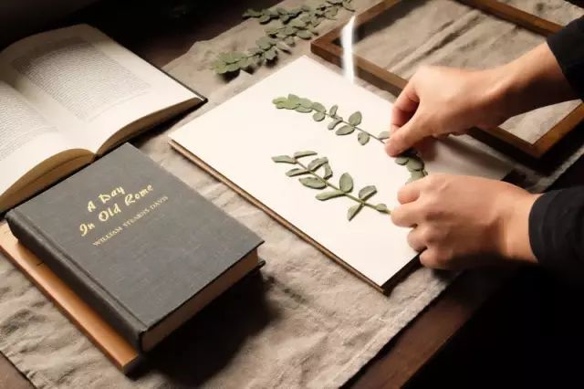 干花制作手工画,做手工diy干花