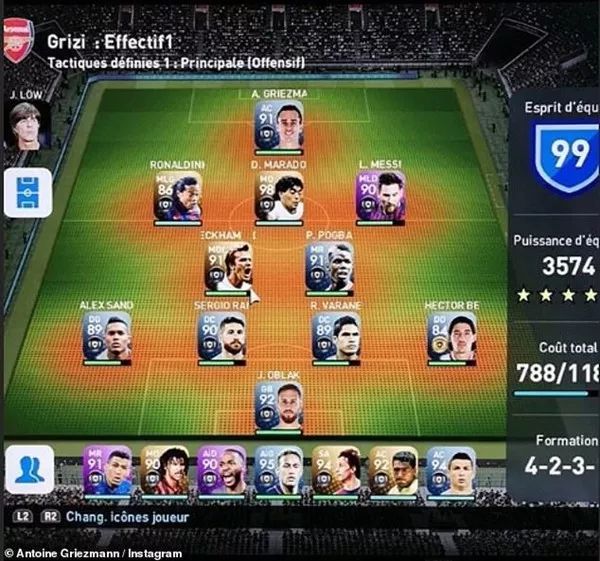 胳膊往外拽，格列兹曼最佳阵容仅一名马竞队友入选