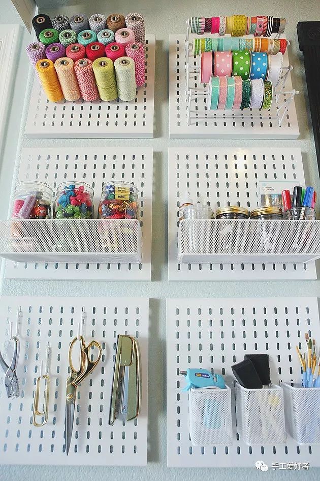 简单易学的收纳手工,手作零件收纳