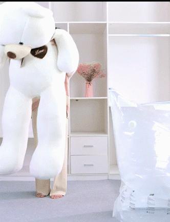 自动真空压缩袋收纳被子,免抽真空收纳衣物棉被压缩袋