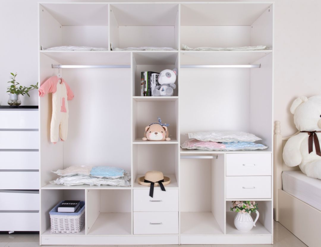 自动真空压缩袋收纳被子,免抽真空收纳衣物棉被压缩袋