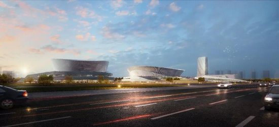 临沂最大的体育中心,临沂市全民健身中心体育公园