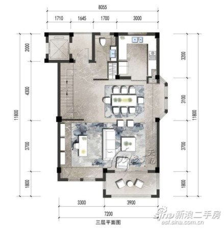 新湖香格里拉高层户型129,良渚新湖香格里拉房价