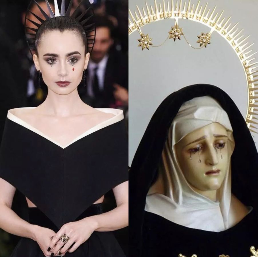 metgala撞衫,metgala惊艳造型