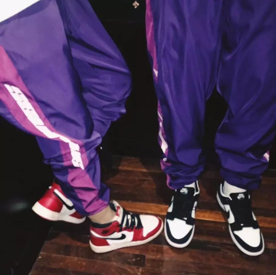 低帮aj1芝加哥和dunk芝加哥,aj1dunk低帮有拉链黄色