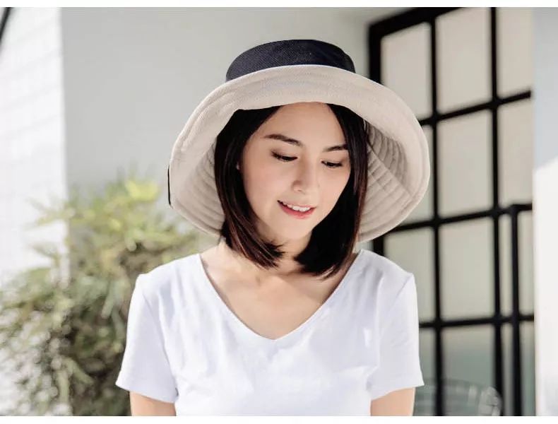 防紫外线超好的防晒帽遮脸,不容易被风吹翻的防晒帽推荐
