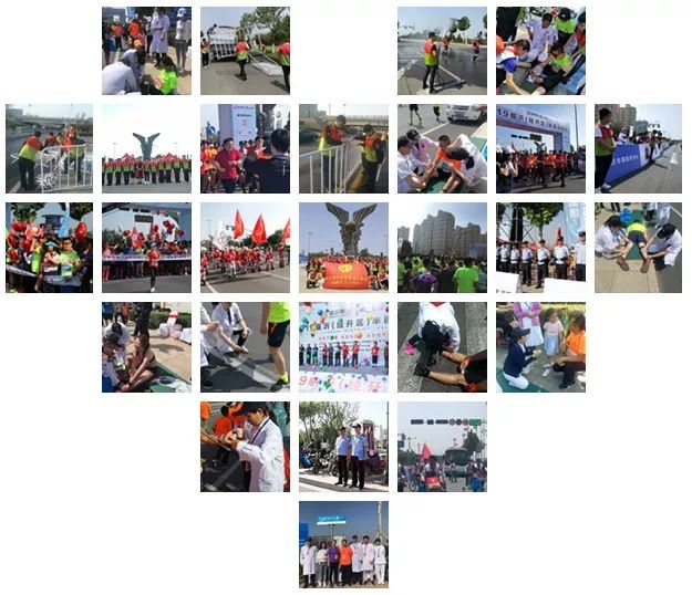 为爱奔跑志愿者不惜劳累,为爱奔跑爱心奉献