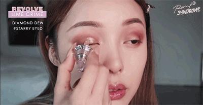 杨幂没上过晚会,杨幂水晶眼妆