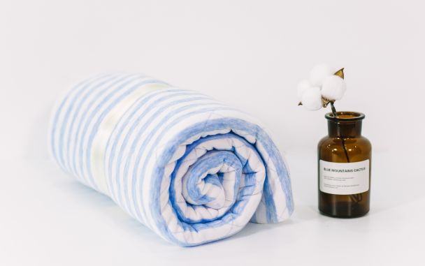 婴幼儿可用夏凉被，0甲醛，裸睡盖它更放心