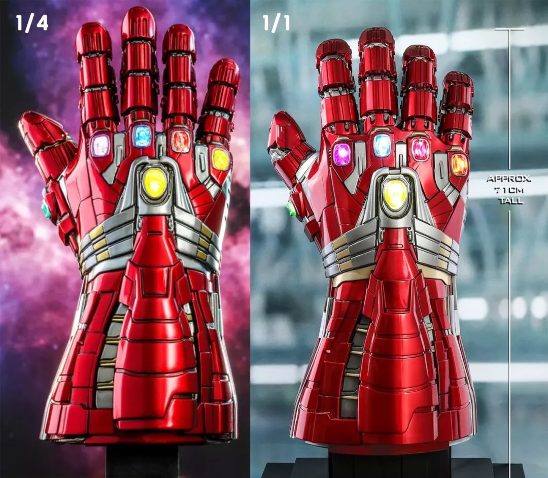 浩克戴纳米无限手套,浩克无限宝石手套