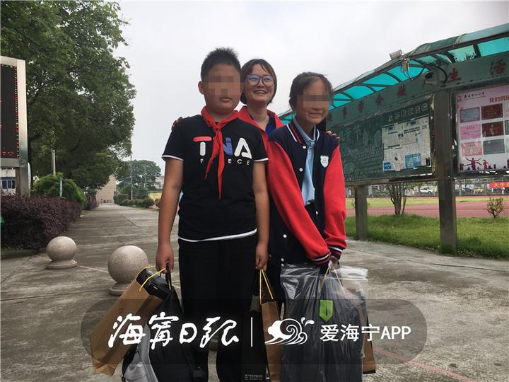 今天，海宁有61个小朋友收到神秘礼物，圆“小谨慎愿”