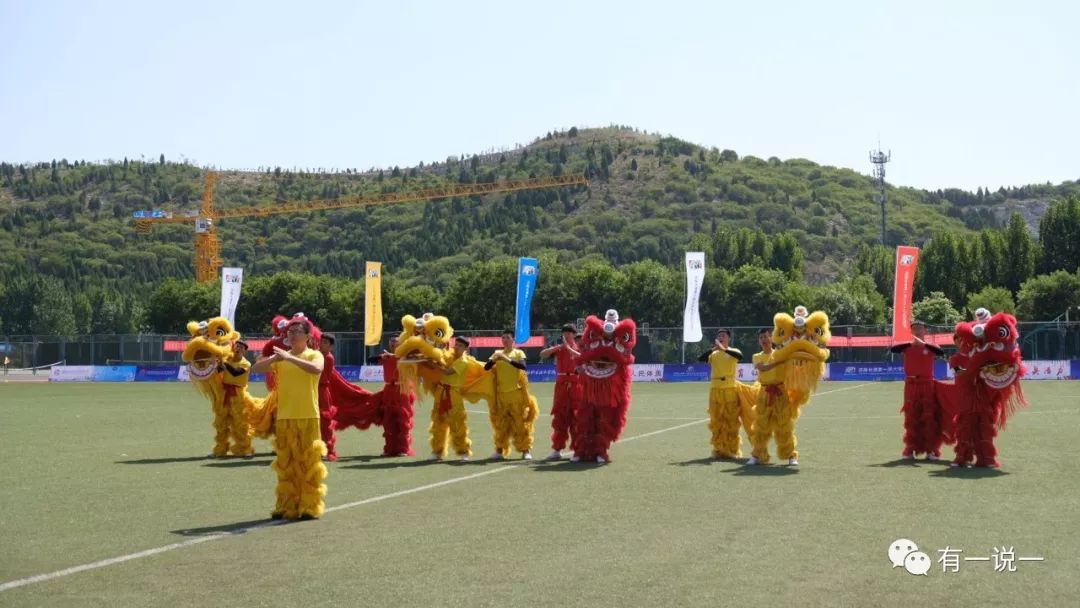 济南长清第一届大学生文化艺术节足球联赛隆重开幕~~