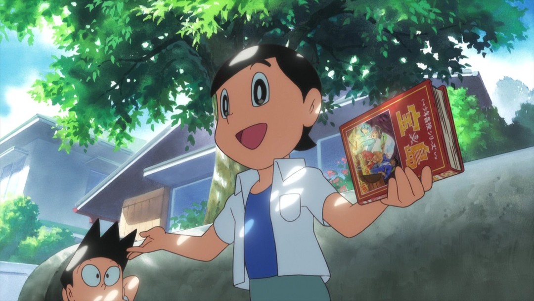 新版哆啦a梦大雄的月球探险记,哆啦a梦新番大雄的远古漂流记