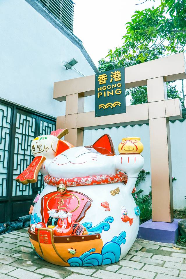 沙雕姐妹花暴走香港大澳，一个你没了解过的彩色离岛