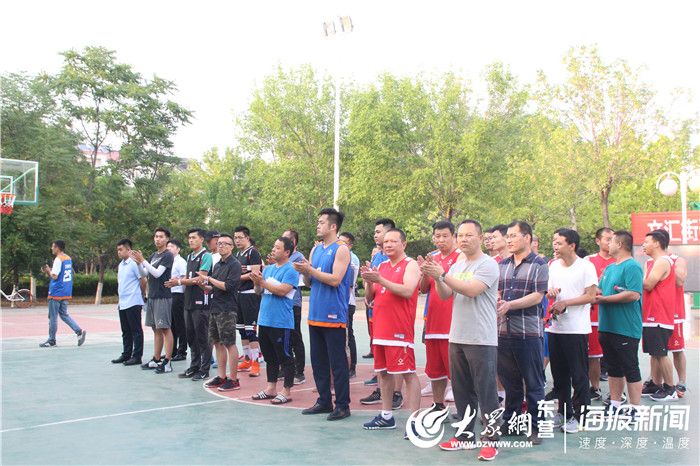 文汇街道辛镇村2019年“金基地产·御景豪庭”杯篮球赛激情开赛