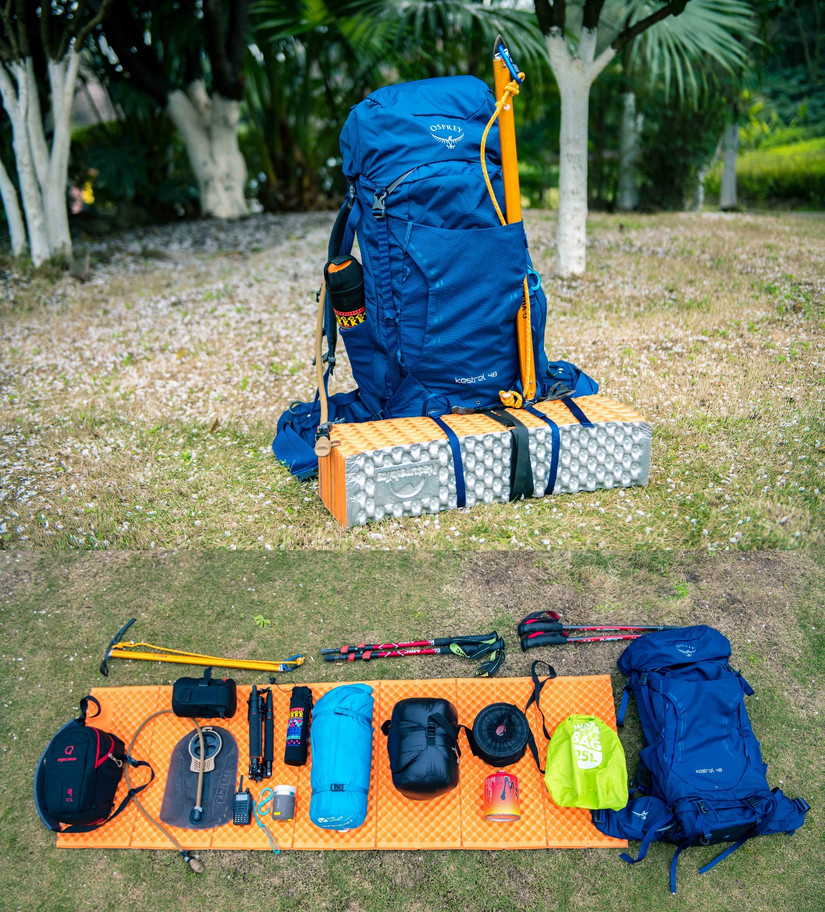 小鹰登山包老款新款区别,小鹰登山包65升效果