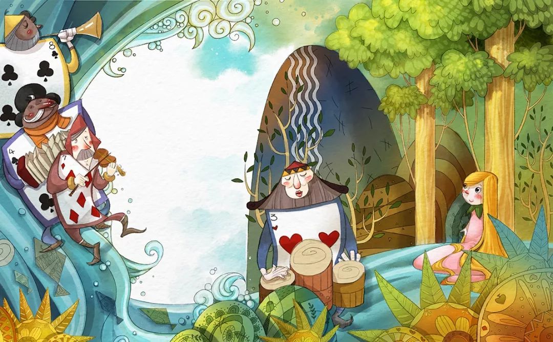 商业儿插绘本「ps板绘仿水彩风」10节课报名啦，绘本的深入绘制