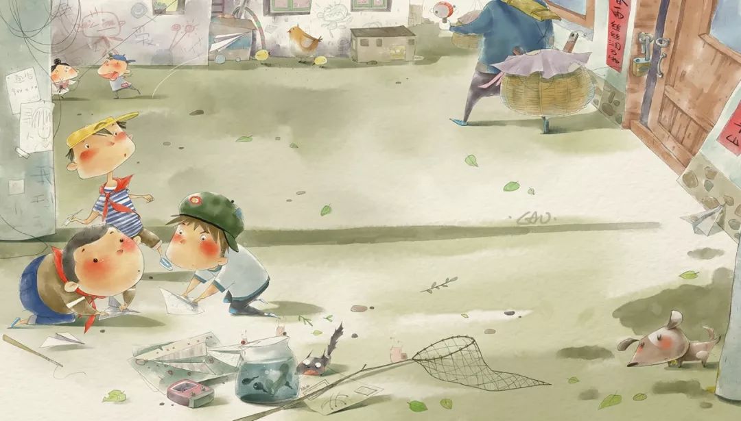 商业儿插绘本「ps板绘仿水彩风」10节课报名啦，绘本的深入绘制