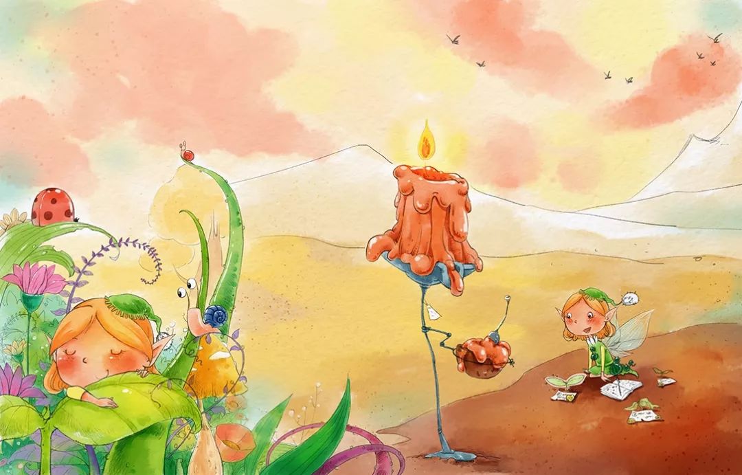 商业儿插绘本「ps板绘仿水彩风」10节课报名啦，绘本的深入绘制