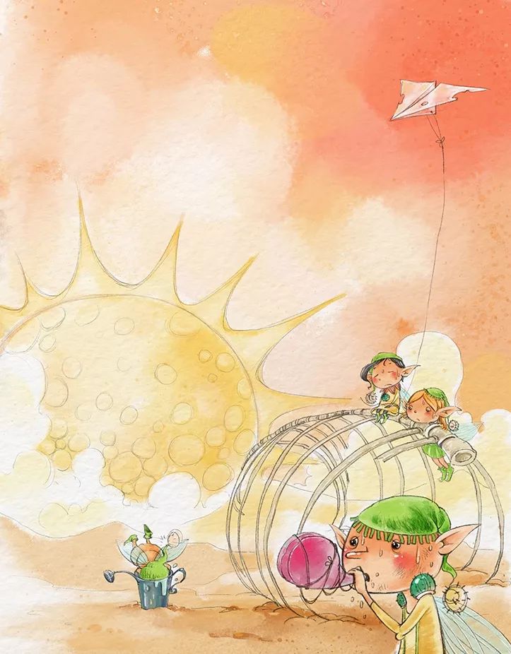 商业儿插绘本「ps板绘仿水彩风」10节课报名啦，绘本的深入绘制