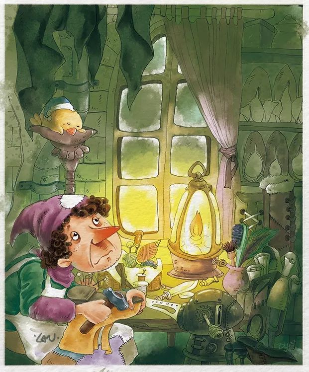 商业儿插绘本「ps板绘仿水彩风」10节课报名啦，绘本的深入绘制